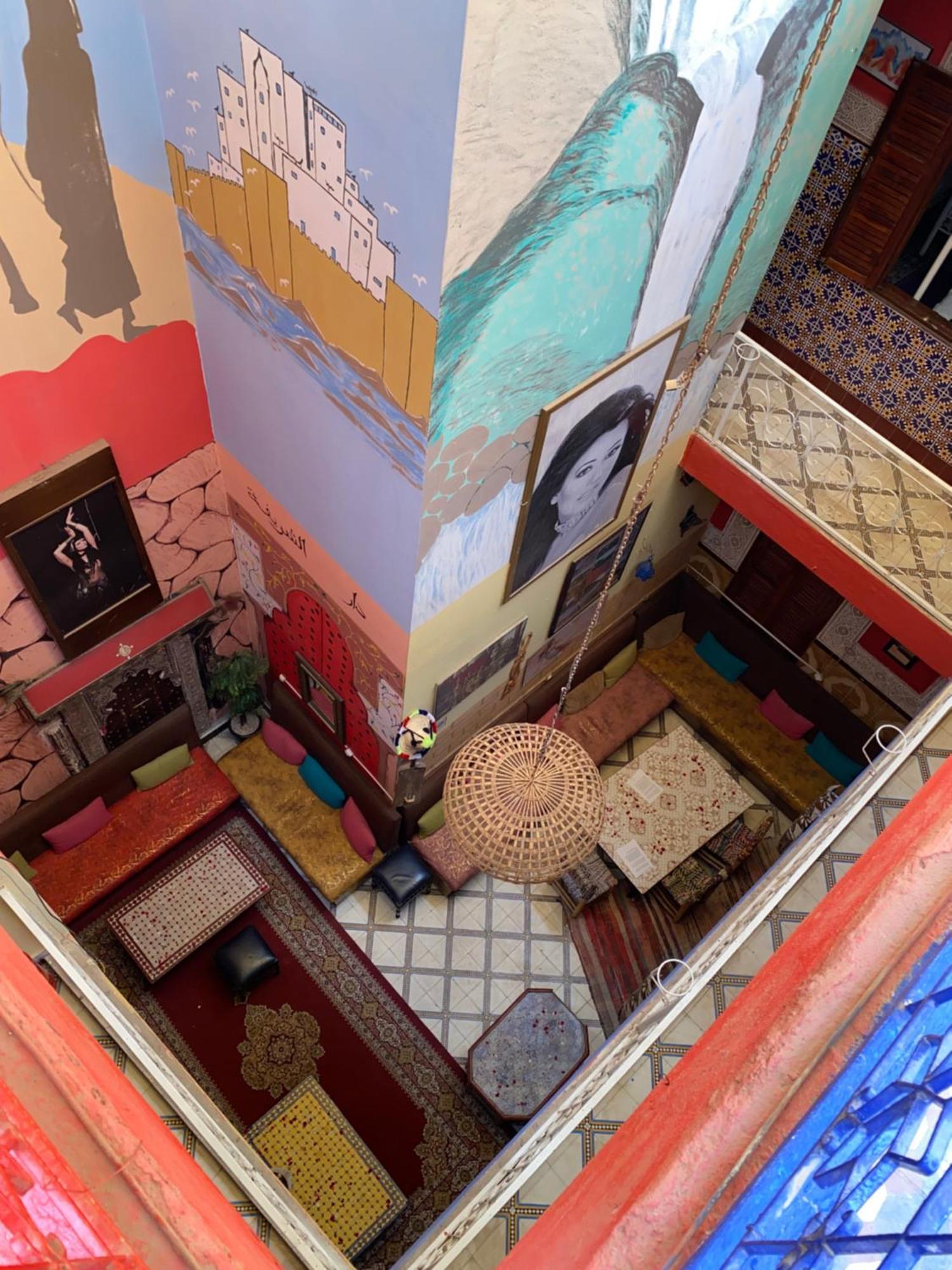 Hostel Marrakech Rouge Marrakesh Exteriör bild
