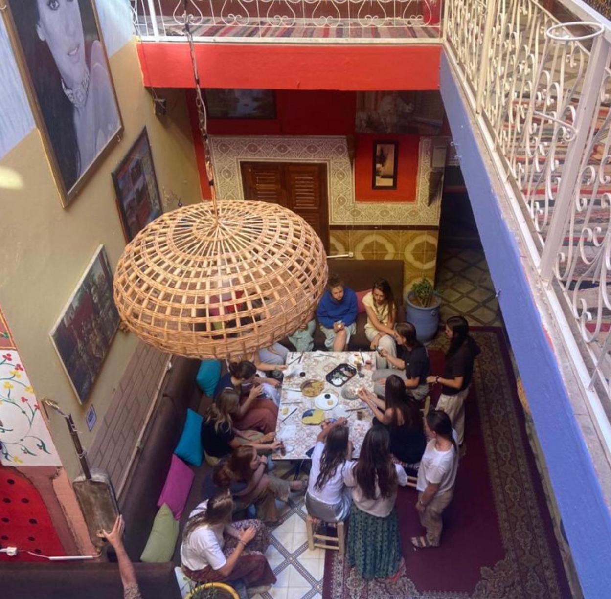 Hostel Marrakech Rouge Marrakesh Exteriör bild
